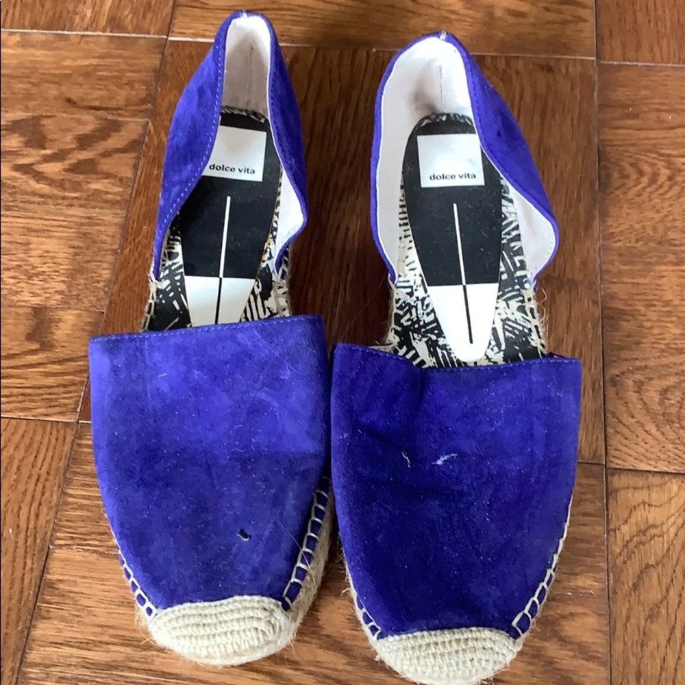 Dolce Vita Blue Slides